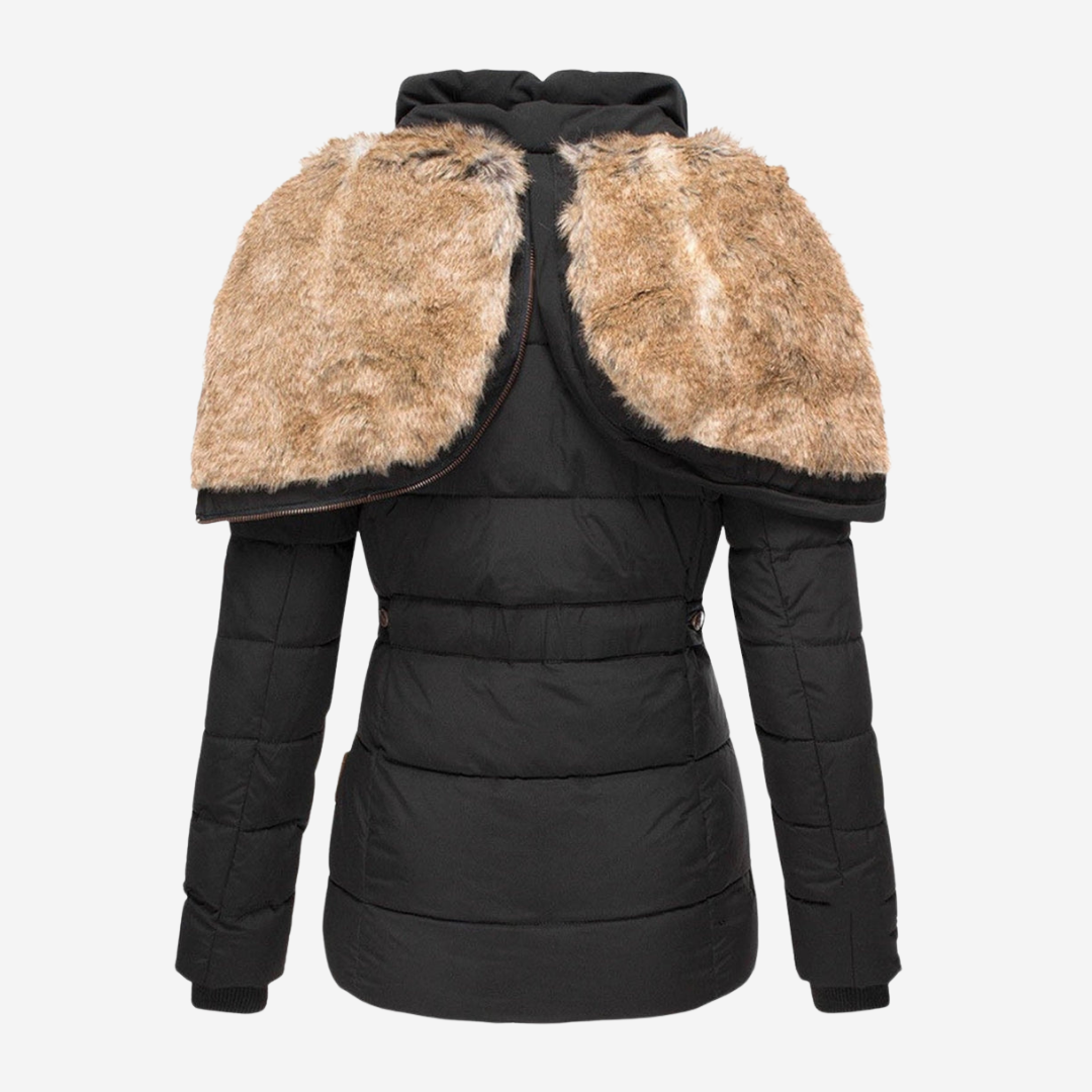 Elise | Slim-Fit Hooded Puffer Jacket – Warmth, Comfort & Everyday Style