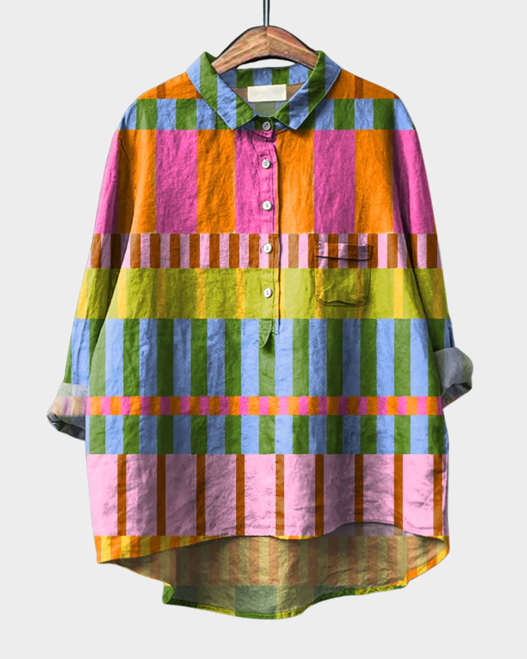 Amber Linen Blouse