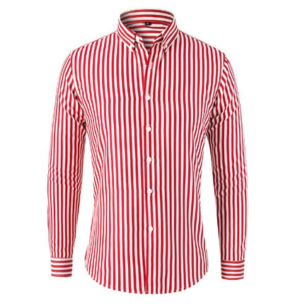 Melker™ – Striped Men’s Shirt – Smart & Confident
