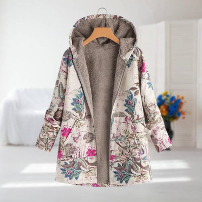Loretta™ | Warm Coat with Fleece Lining