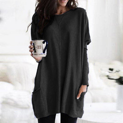 Nerissa™ | Relaxed Pocket Tunic with Elegant Tummy Coverage