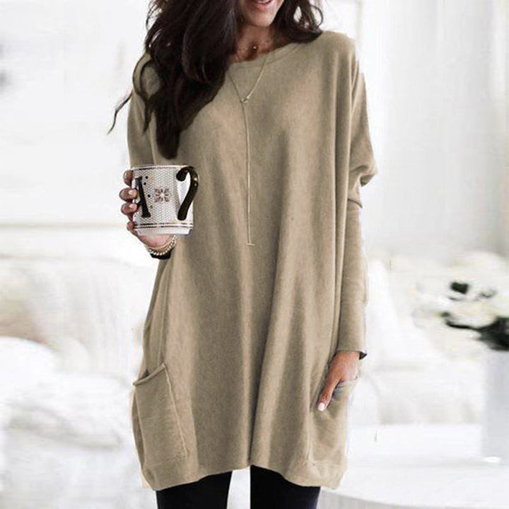 Nerissa™ | Relaxed Pocket Tunic with Elegant Tummy Coverage