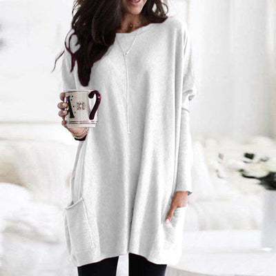 Nerissa™ | Relaxed Pocket Tunic with Elegant Tummy Coverage