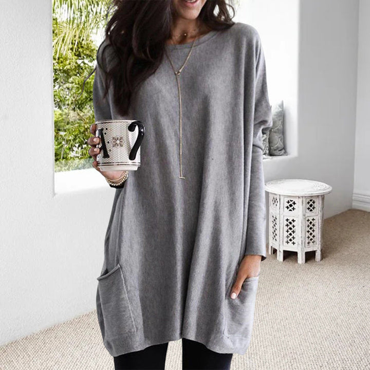 Nerissa™ | Relaxed Pocket Tunic with Elegant Tummy Coverage