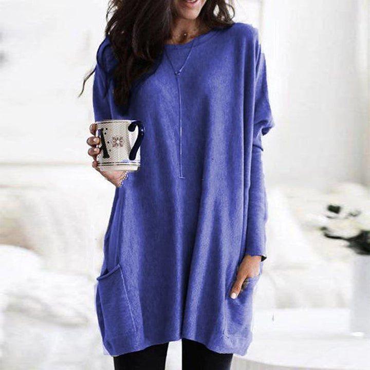 Nerissa™ | Relaxed Pocket Tunic with Elegant Tummy Coverage
