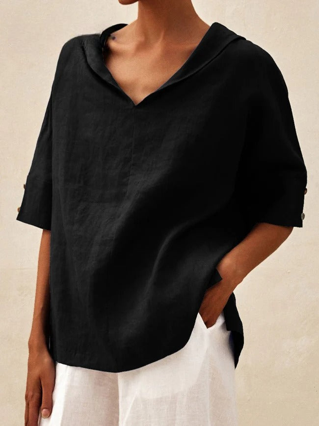 Briarrose™ | Airy and Comfortable V-Neck shirt