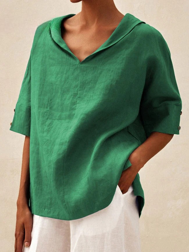 Briarrose™ | Airy and Comfortable V-Neck shirt