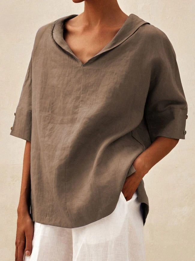 Briarrose™ | Airy and Comfortable V-Neck shirt