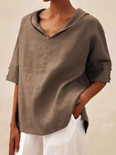 Briarrose™ | Airy and Comfortable V-Neck shirt
